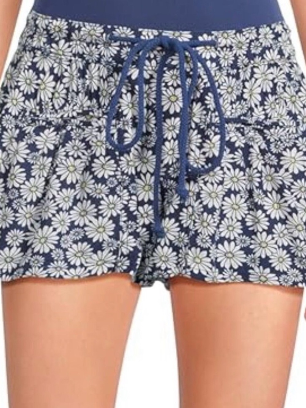 Free People Daisy Printed Pull-on Shorts - Large NWT